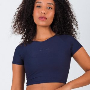Cropped Sprint Azul Marinho