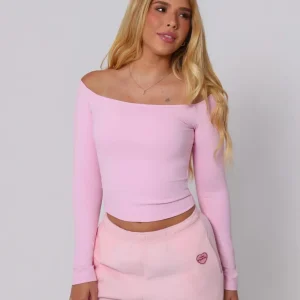 Cropped Shoulder Rosa Blush
