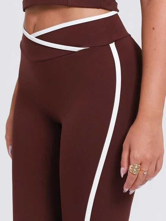 Legging Contrast Espresso Com Off - Image 5