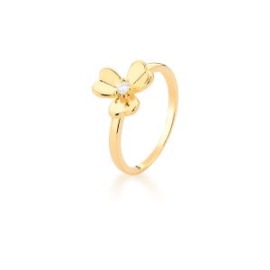 Anel Flower Ouro