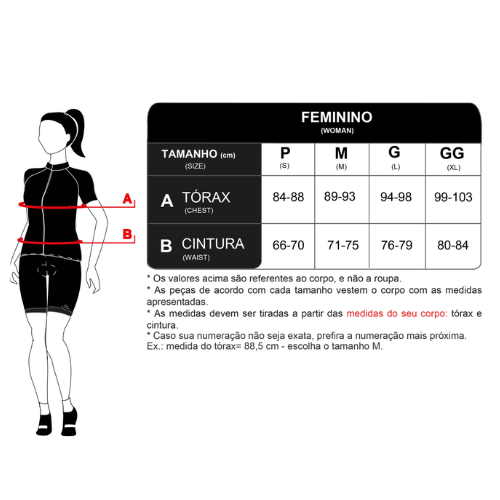 Camisa De Ciclismo Feminina Fiber 2.0 Azul Marinho Mauro Ribeiro - Image 3