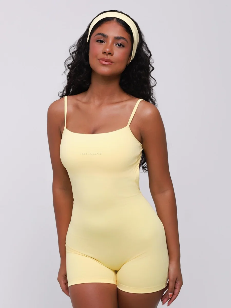 Macaquinho New Crush Amarelo Butter