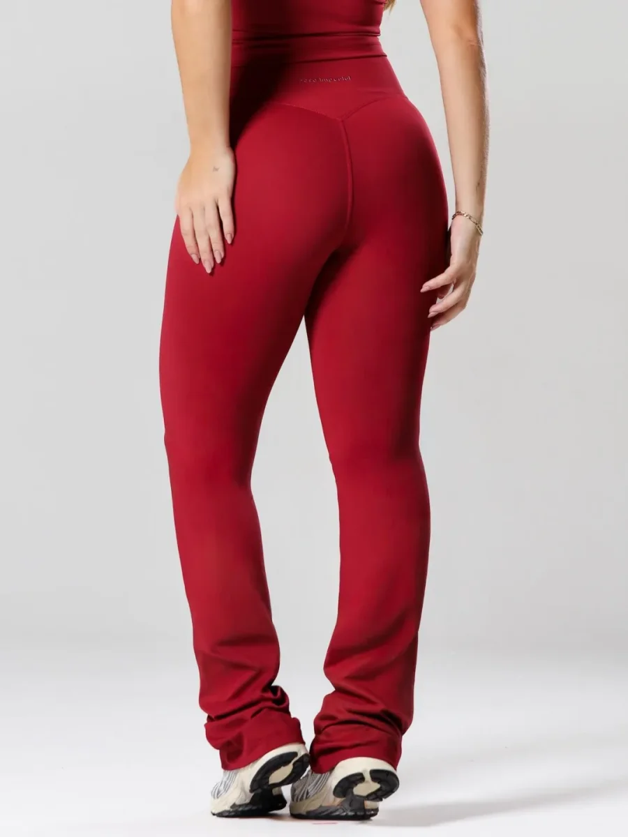 Calça Flare New Flex Cherry - Image 3