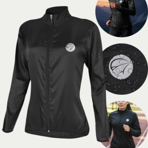 Jaqueta Corta Vento Black Speed Feminina Mauro Ribeiro Sports