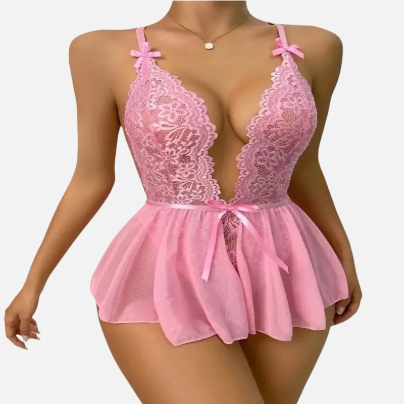 Body em Renda Sensual Encanto Intimista - Image 2