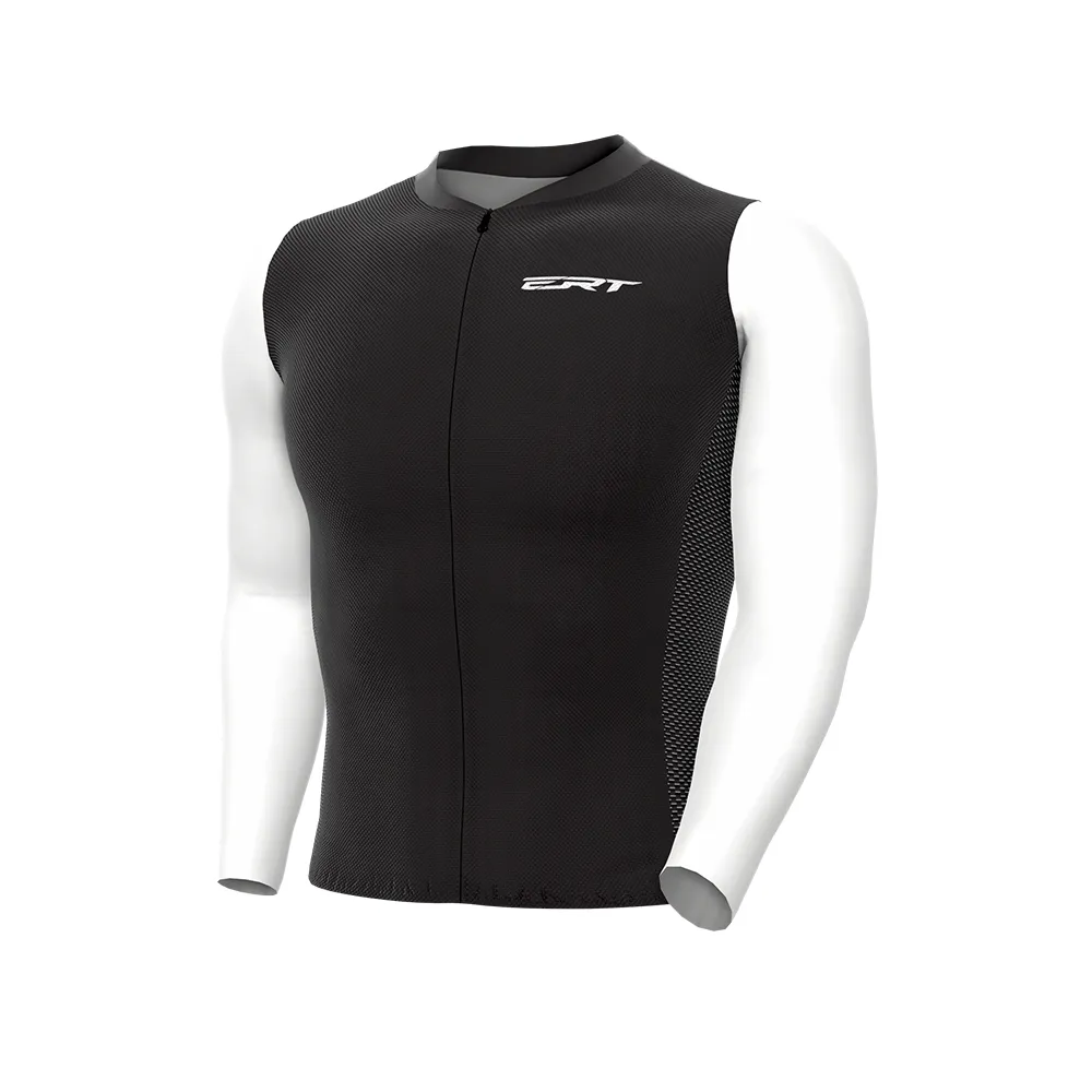 Camisa Manga Longa De Ciclismo Euro Black Quartz ERT