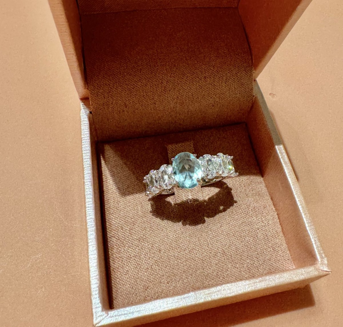 Anel Oval Aquamarine - Image 3