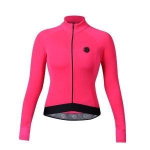 Jaqueta De Ciclismo Feminina Safe Pink Mauro Ribeiro