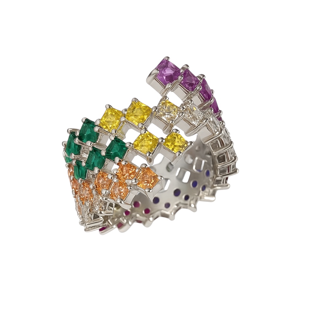 Anel Spiral Rainbow - Image 4