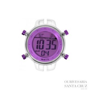 WATXandCO Relógio Digital Octopus Purple 43mm