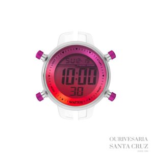 WATXandCO Relógio Digital Eighties Red To Purple 43mm