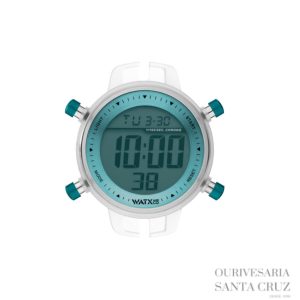 WATXandCO Relógio Digital Atlantic Dark Green 43mm