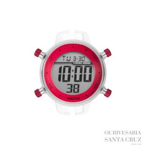 WATXandCO Relógio Digital Tribal Shiny Pink 43mm