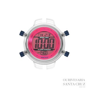 WATXandCO Relógio Digital Psicotropical Pink 38mm