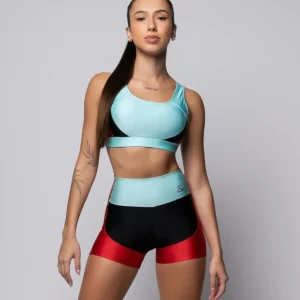 Shorts Movimento e Companhia Gain Cor Frais/Preto/Beijo
