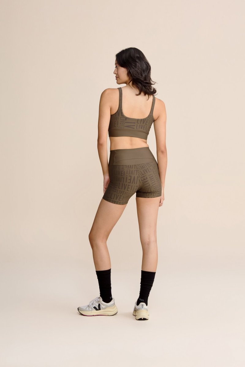 Shorts Feminino Sense Pro Reflex Ashes Marca LIVE - Image 4