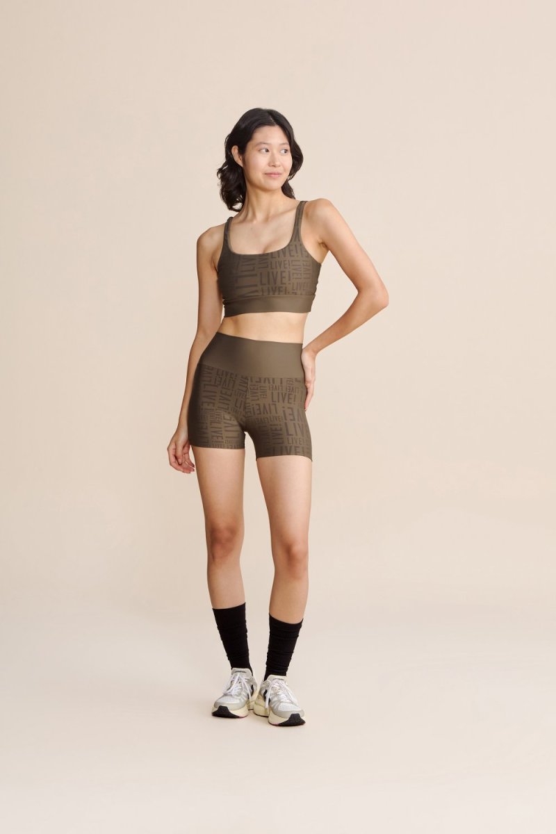 Shorts Feminino Sense Pro Reflex Ashes Marca LIVE - Image 3