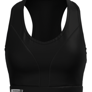 Top Feminino Running Preto Mauro Ribeiro Sports