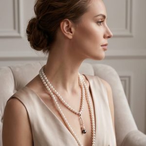 COLAR PEROLAS MAXI LONGO ENCHANTMENT