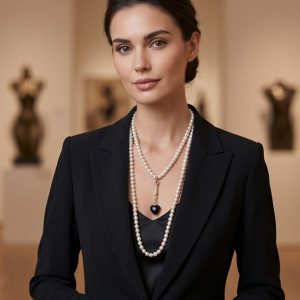 COLAR PEROLAS MAXI LONGO ENCHANTMENT