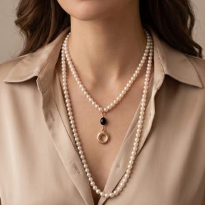 COLAR PEROLAS MAXI LONGO ENCHANTMENT