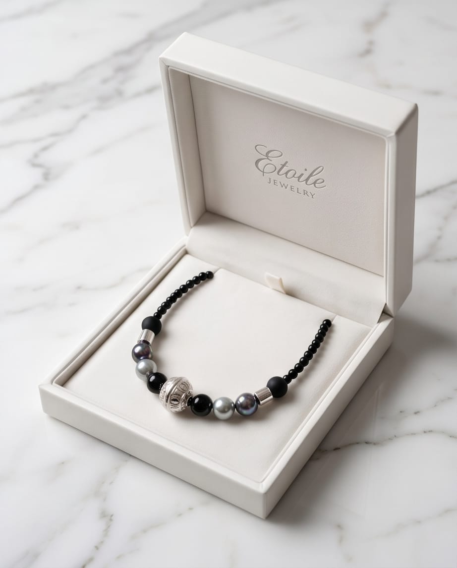 CHOKER PEARSTONE PEDRAS E PEROLAS - Image 4