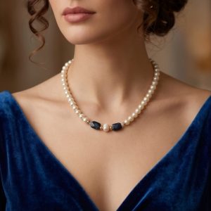 CHOKER PEARLSTONE PEROLAS