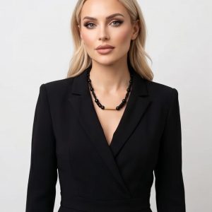 CHOKER DUPLO BELLY DARK TUBO PEDRAS