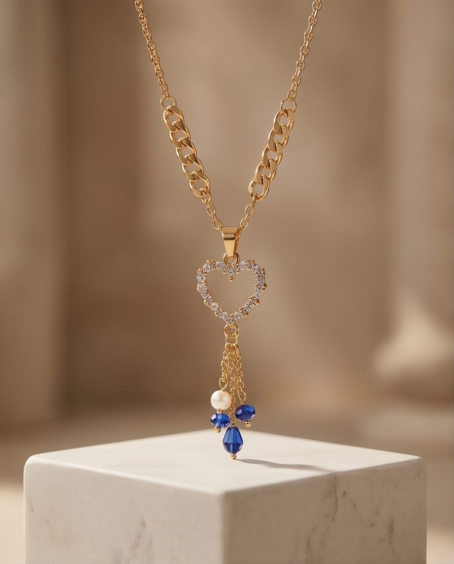 GARGANTILHA GRAVATA LUXE LINE ZIRCONIAS - Image 5