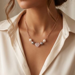 CORRENTE PEROLAS LUXE LINE