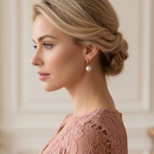 ARGOLAS PEROLAS SHELL MENINA LUXE