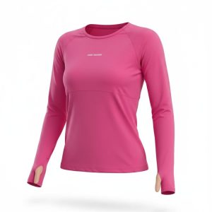 Blusa de Corrida Feminina Run Uv Protection Pink Zero Açúcar