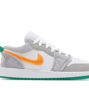Tênis Nike Air Jordan 1 Low GS Rabbit Cinza