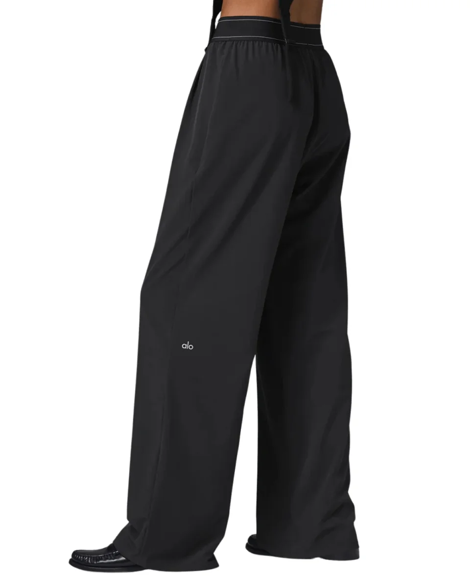 Calça Alo Yoga Suit Up Trouser (Long) Preto - Image 3
