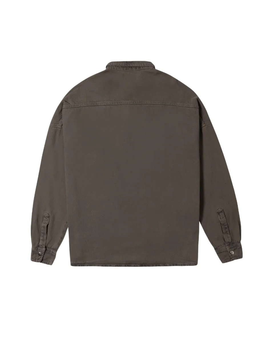 Camisa Aphase Loose - Mottled Brown Marrom - Image 3