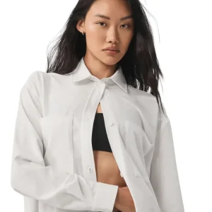 Camisa Manga Longa Alo Yoga Dreams Cape Down