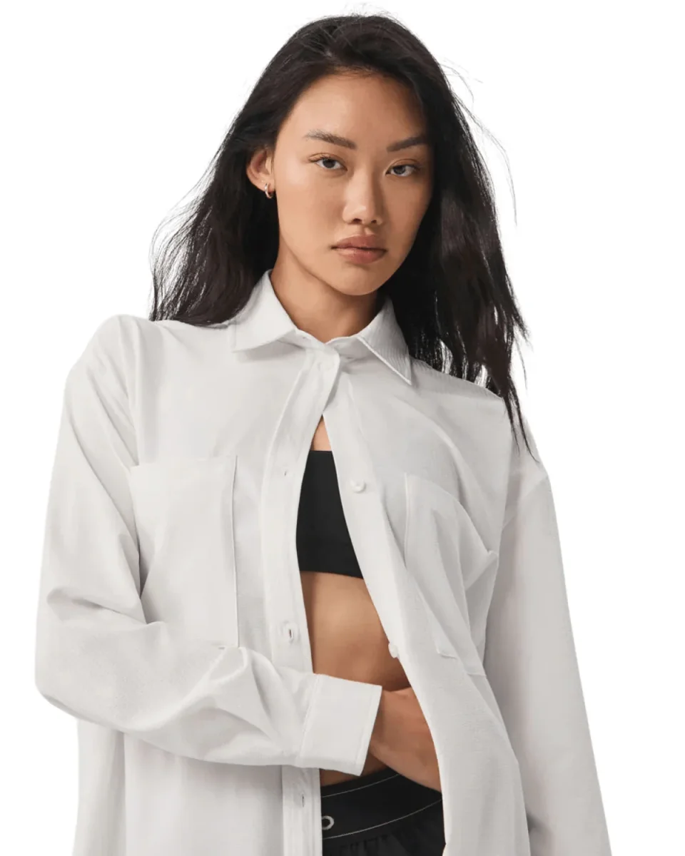 Camisa Manga Longa Alo Yoga Dreams Cape Down