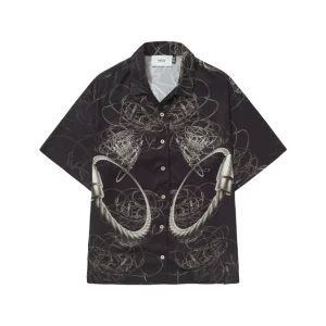 Camisa Pace Steel Cable Cuban Collar Preto