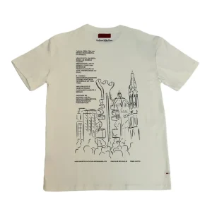 Camiseta Dane-se x Rubem Valentim Praça da Sé Off White