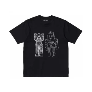 Camiseta KAWS x Uniqlo Warhol UT Graphic 47635 Preto