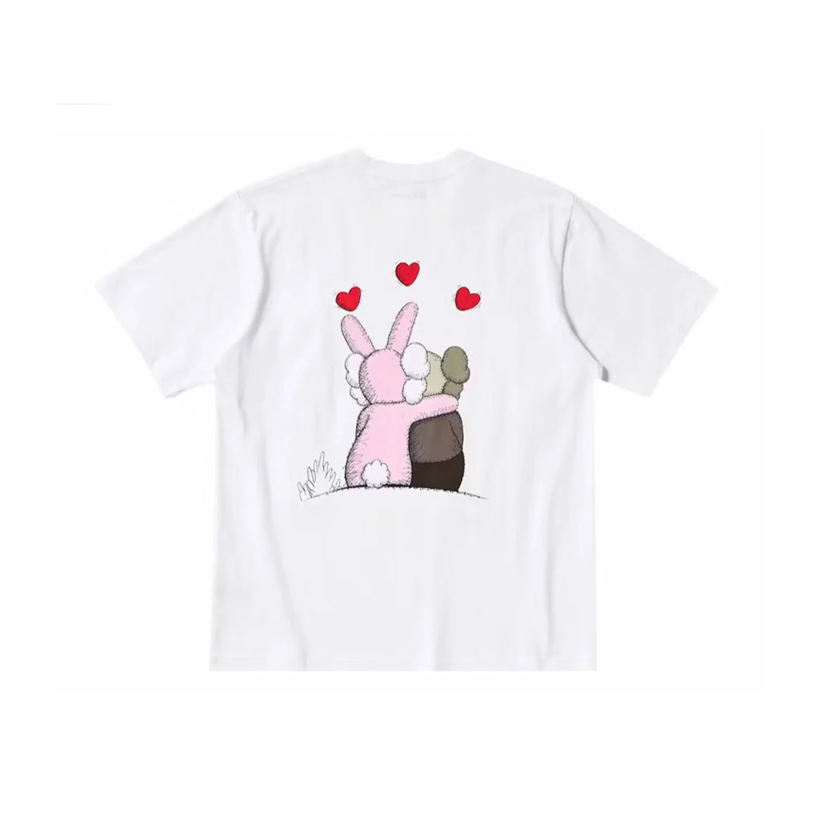 Camiseta KAWS x Uniqlo Warhol UT Graphic 476350 Branco - Image 2