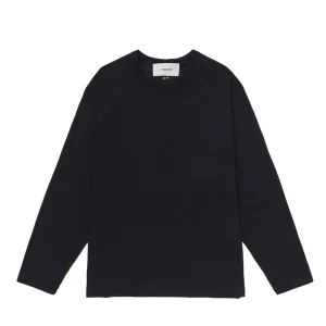Camiseta Manga Longa Pace Relaxed Waffle Knit Preto