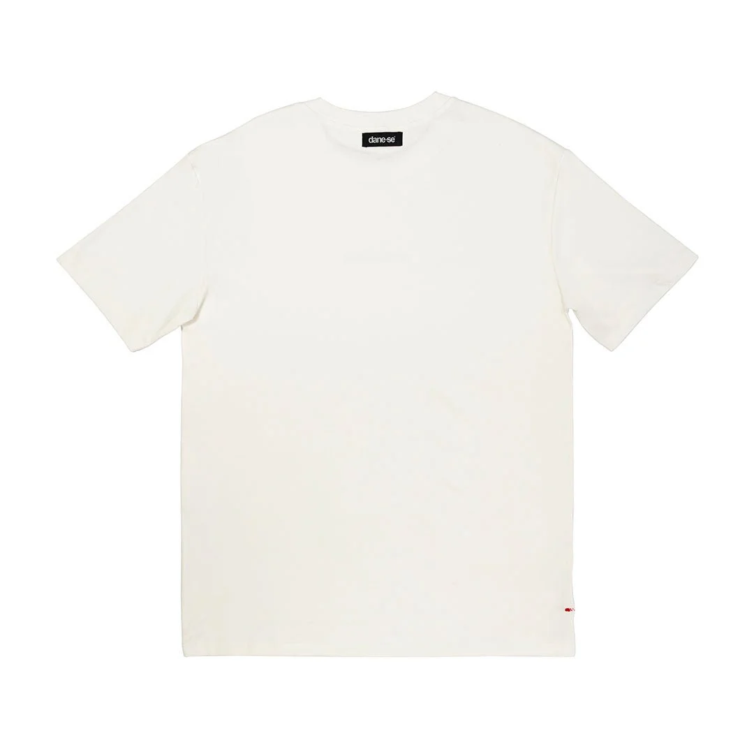 Camiseta Oversized Dane-se Pare, Respire Off White - Image 3