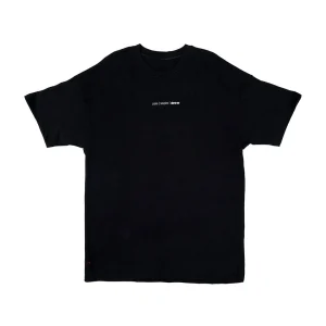 Camiseta Oversized Dane-se Pare, Respire Preto
