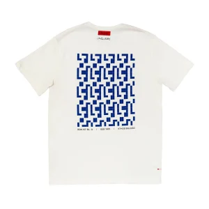 Camiseta Painel Dane-se x Athos Bulcão 107 Norte Branco