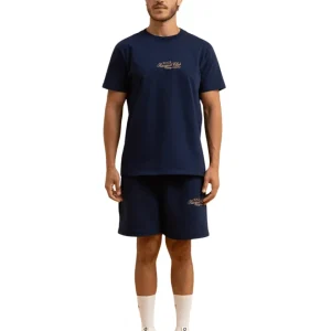 Camiseta Slyce Racquet Club Bordada Azul Marinho