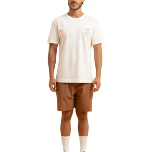 Camiseta Slyce Racquet Club Off White