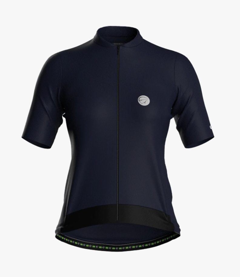Camisa De Ciclismo Feminina Fiber 2.0 Azul Marinho Mauro Ribeiro - Image 2