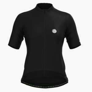 Camisa De Ciclismo Feminina Fiber 2.0 Preto Mauro Ribeiro