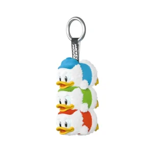 Pop Mart Secret Huguinho, Zezinho, Luizinho - Mickey Family Cute Together Keychain Series Figures (Aberto)